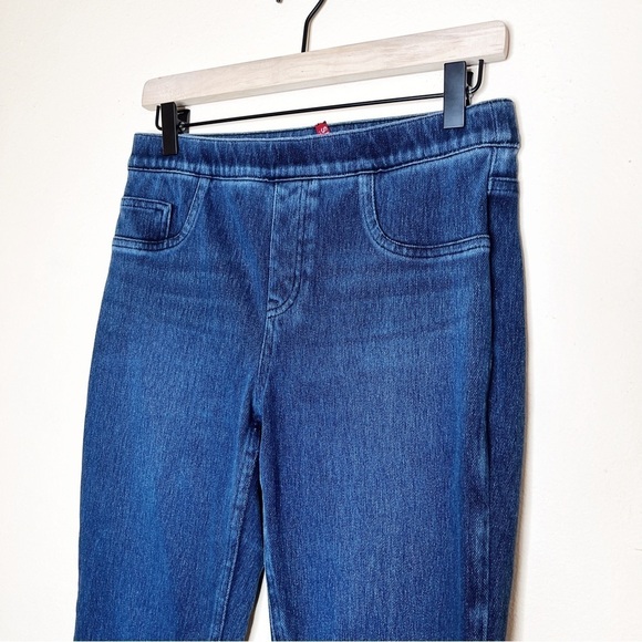 Spanx Jean-ish Ankle Jegging Leggings Denim Pull On Pants - Picture 6 of 14